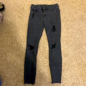 Black skinny jeans